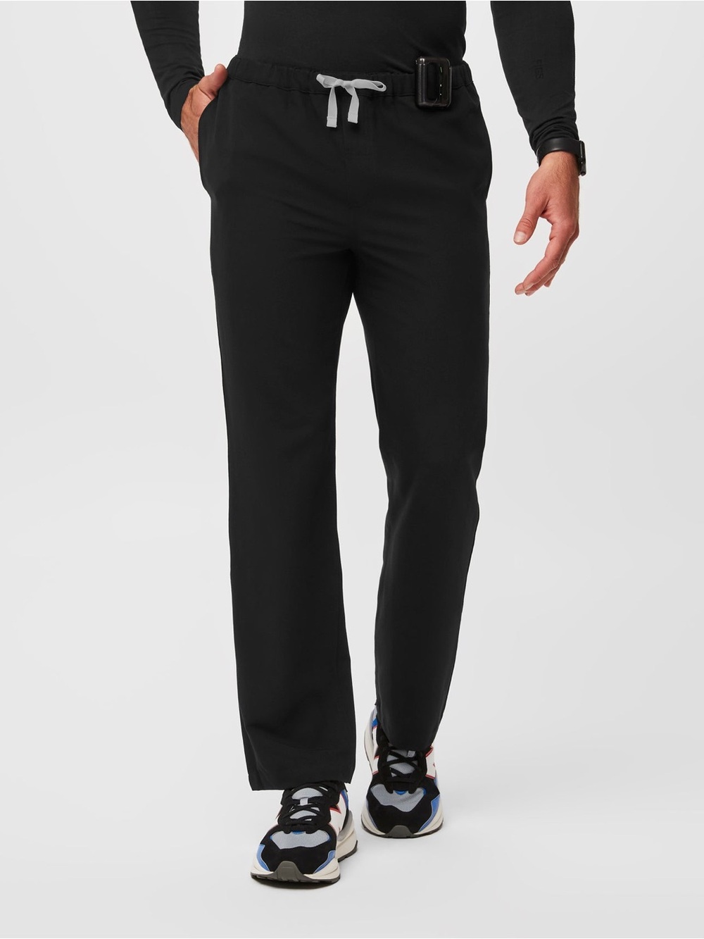 FIGS Men’s M / Short Pisco Straight-Leg Scrub Pant Black PO 1899